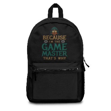Discover IM The Game Master Board Game Nerd Backpacks