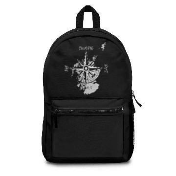 Discover Scottish compass with gaelic cardinal points Backpacks