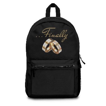 Discover i'm finally getting married Backpacks