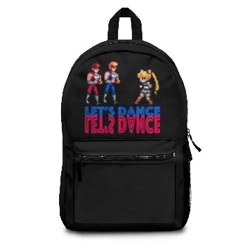 Discover Sailor Moon versus double dragon on the dancefloor Backpacks