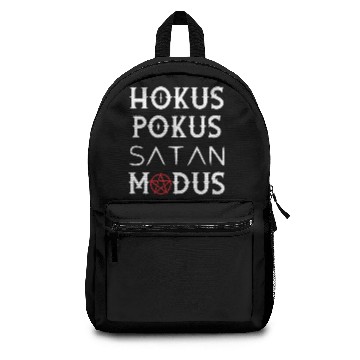 Discover Occult Gothic Witch Hocus Pocus Satan Mode Backpacks