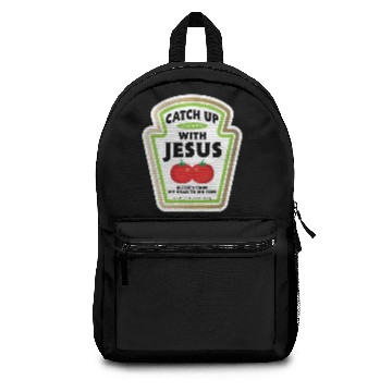 Discover Catch Up With Jesus Backpacks