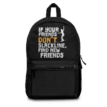 Discover Find new friends when they're not slacklining Backpacks