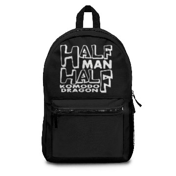 Discover Half Man Half Komodo Dragon Backpacks