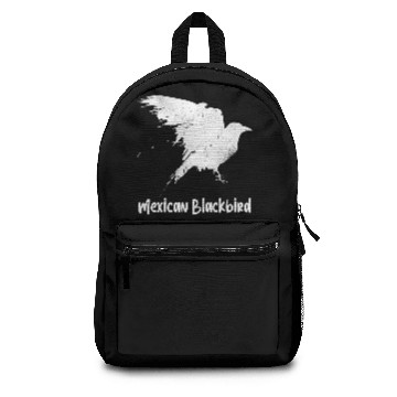 Discover Mexican Blackbird - Rabe aus Mexiko - White Backpacks