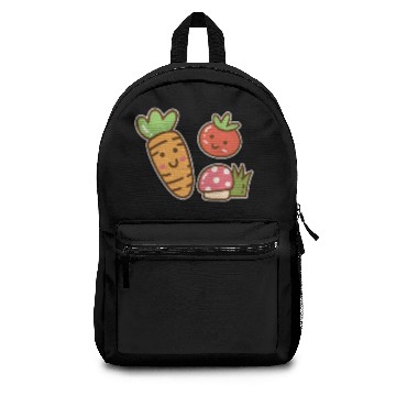 Discover Cartoon Veggies Vegetable Backpacks