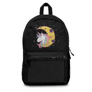 Discover Rainbow Unicorn Moon Backpacks