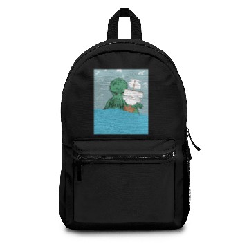 Discover Cthulhu art Backpacks