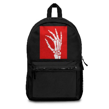 Discover skeleton hand Backpacks