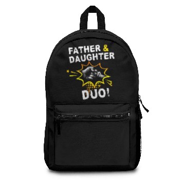 Discover Father And Daughter Duo ! Backpacks- Funny Father's Day