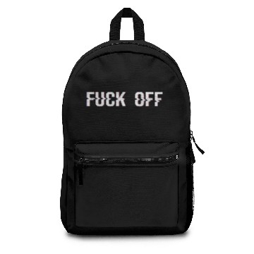 Discover FUCK OFF Backpacks