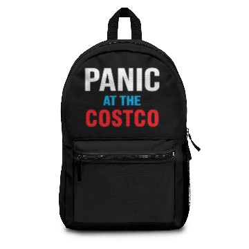 Discover Panic at The Costco Funny Backpacks