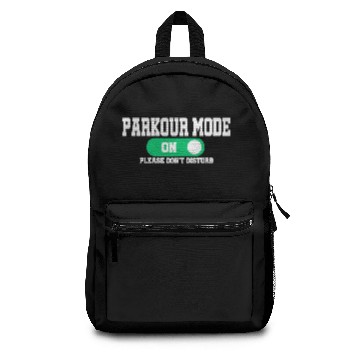 Discover Do not disturb Parkour mode Backpacks