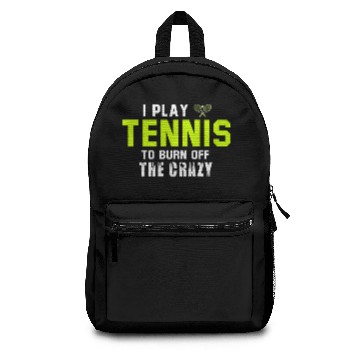 Discover Tennis Player Gift Idea Backpacks