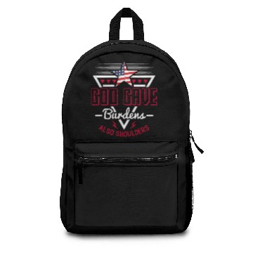 Discover Patriot Day God Gave Burdens Backpacks