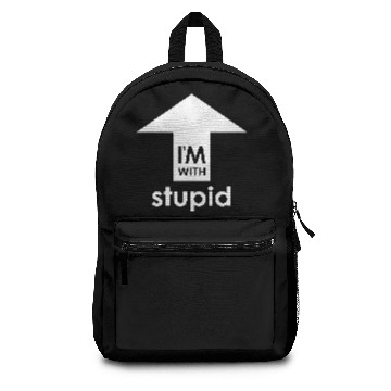 Discover I'm With Stupid Backpacks