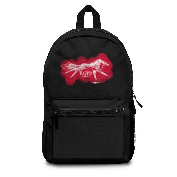 Discover Run Demon Fox Alternative Fitted V Neck Backpacks