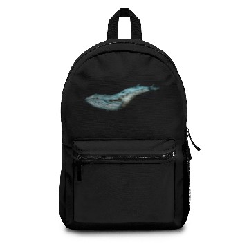 Discover Watercolor hand painted whale Backpacks