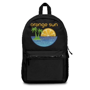 Discover Orange sun Backpacks