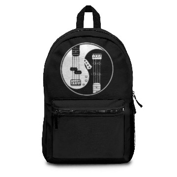 Discover My Bass Funny Logo Backpacks