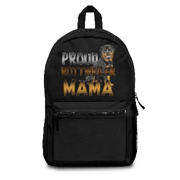 Discover Proud Rottweiler Mom Backpacks