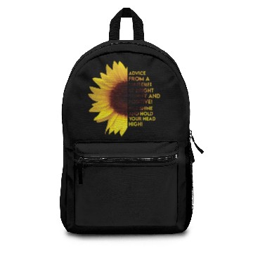 Discover Sunflower Advice Backpacks
