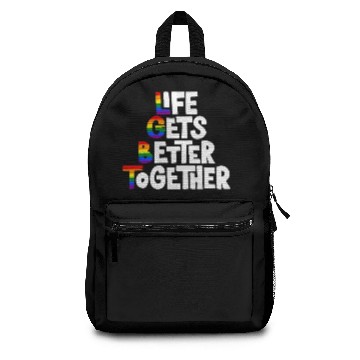 Discover Life Gets Better Together Backpacks