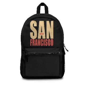 Discover San Francisco 1850 Backpacks