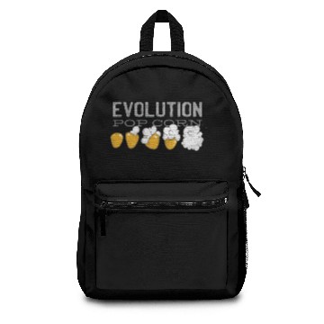 Discover Popcorn evolution development process Backpacks