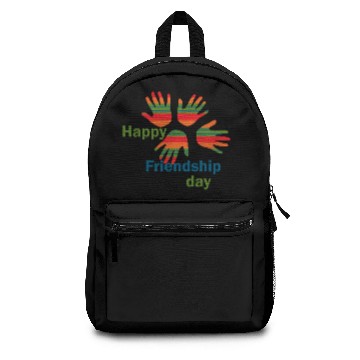 Discover Happy friendship day quotes Backpacks