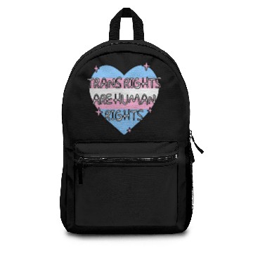 Discover Trans Rights Are Human Rights Backpacks