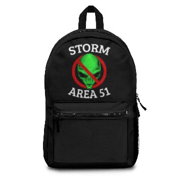 Discover Area 51 Alien Theory Backpacks Gift