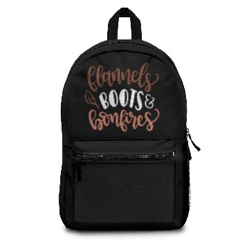Discover Flannel Boots and Bonfires Backpacks