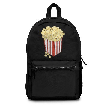 Discover Popcorn Retro Vintage Cinema Hipster Backpacks