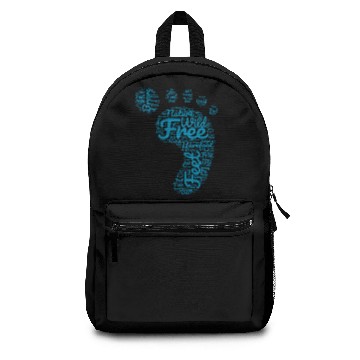Discover Barefoot Footprint Backpacks