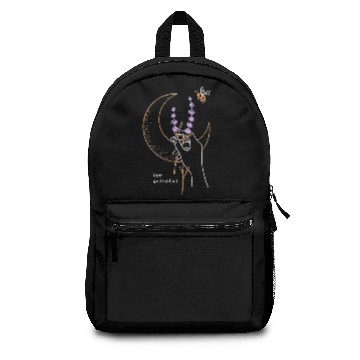 Discover Be Grateful Moon Flower Bee Backpacks Backpacks Backpacks Backpacks