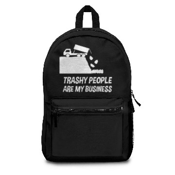 Discover Garbage collection Trashy people Trash Trashman Backpacks