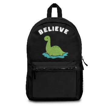 Discover Believe in Loch Ness Monster Backpacks