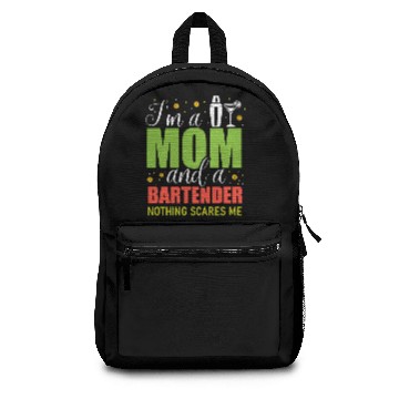 Discover Mom Bartender Bartending Mama Gift Backpacks