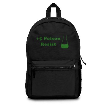 Discover +5 Poison Resist Backpacks