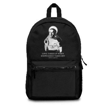 Discover Love and Knowledge Catholic Saint Philosophy Backpacks