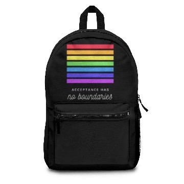 Discover Acceptance Has No Boundaries Backpacks
