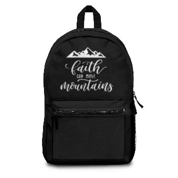 Discover Faith Can Move Mountains Backpacks