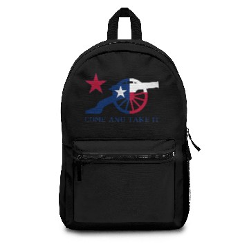 Discover Texan Cannon Come And Take It Backpacks