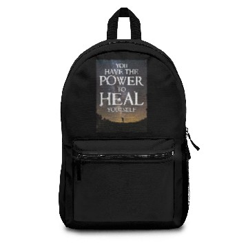 Discover Power To Heal Yourself Affirmation Backpacks
