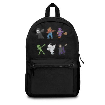 Discover Dabbing Monsters Witch and Scarecrow Halloween Backpacks