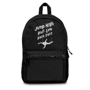 Discover Skydiving Skydiving Gift Basejumping Backpacks