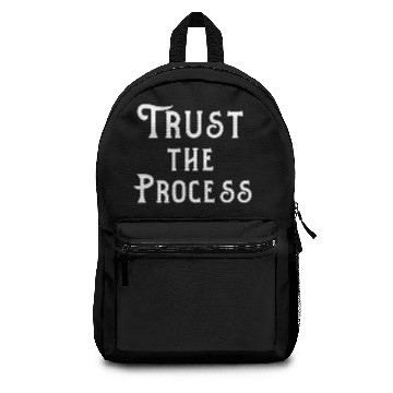 Discover Trust the process Backpacks