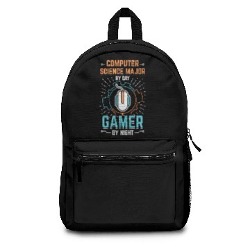 Discover Computer Science Major Computer Scientist Gamer Backpacks