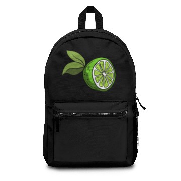 Discover Lime Citrus Fruit Shape Backpacks
